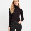 Clothing Loft | Ribbed Turtleneck Sweater Black