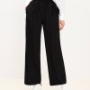 Clothing Loft | Lou & Grey Wanderweave Shirred Wide Leg Pants Black