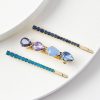 Accessories & Shoes Loft | Sparkle Bobby Pin Set Industrial Navy