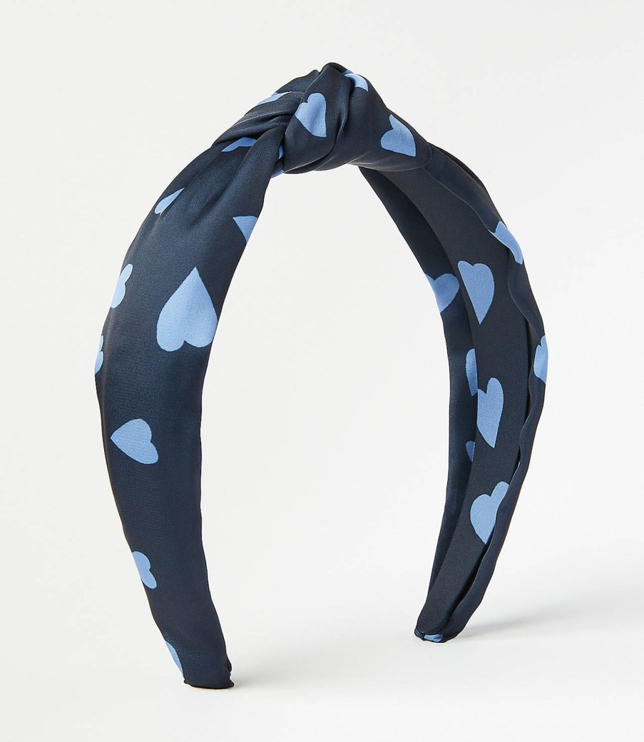 Accessories & Shoes Loft | Heart Knot Headband Forever Navy