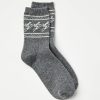 Clothing Loft | Lou & Grey Ski Cozy Crew Socks Medium Heather Grey