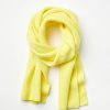 Accessories & Shoes Loft | Ribbed Scarf Lemon Tint