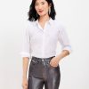 Clothing Loft | Jeweled Relaxed Everyday Shirt White