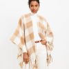 Accessories & Shoes Loft | Buffalo Check Wrap Perfect Camel