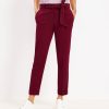 Clothing Loft | Devin Tie Waist Slim Pants Magical Plum