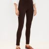 Clothing Loft | Ankle Zip Ponte Leggings Iced Espresso