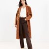 Clothing Loft | Boucle Relaxed Coat Fresh Pumpernickel