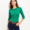 Clothing Loft | Long Sleeve Everyday Tee Bright Kelly Green