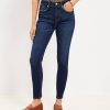 Clothing Loft | High Rise Skinny Jeans In Vintage Dark Wash