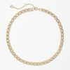 Accessories & Shoes Loft | Chain Link Necklace Goldtone