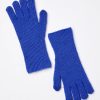 Accessories & Shoes Loft | Ribbed Gloves Cineraria Blue