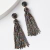 Accessories & Shoes Loft | Beaded Tassel Earrings Deep Space Blue