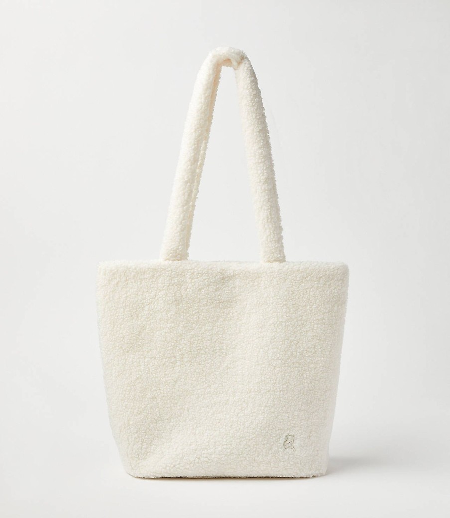 Clothing Loft | Lou & Grey Sherpa Tote Bag Whisper White