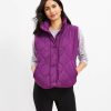 Clothing Loft | Lou & Grey Quilted Pocket Vest Boysenberry