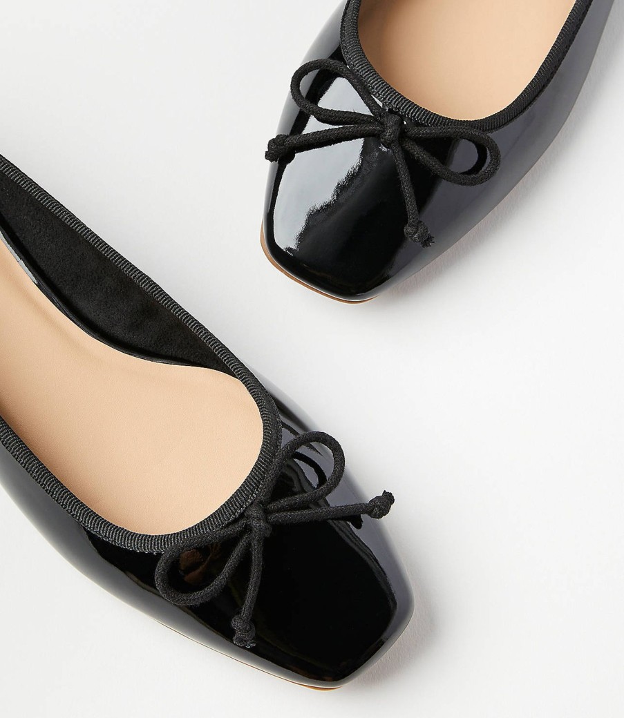 Accessories & Shoes Loft | Patent Ballet Flats Black