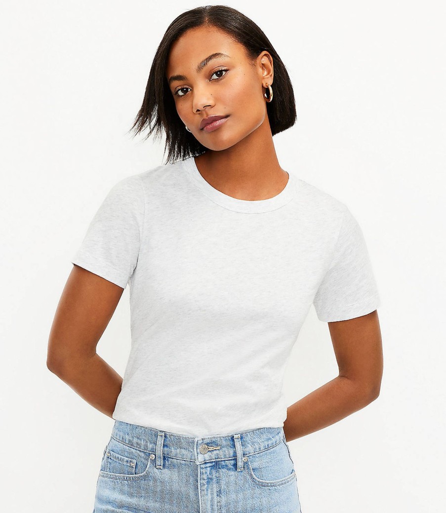 Clothing Loft | Everyday Crew Tee Frosted Heather