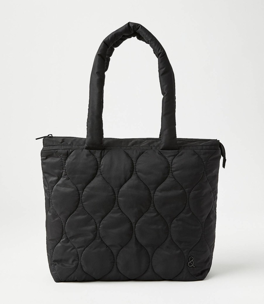 Accessories & Shoes Loft | Lou & Grey Quilted Tote Bag Black