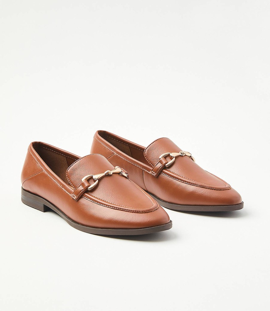 Accessories & Shoes Loft | Horsebit Loafers Cognac