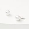 Accessories & Shoes Loft | Pearlized Stud Earrings Ivory