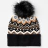 Accessories & Shoes Loft | Fair Isle Beanie Black