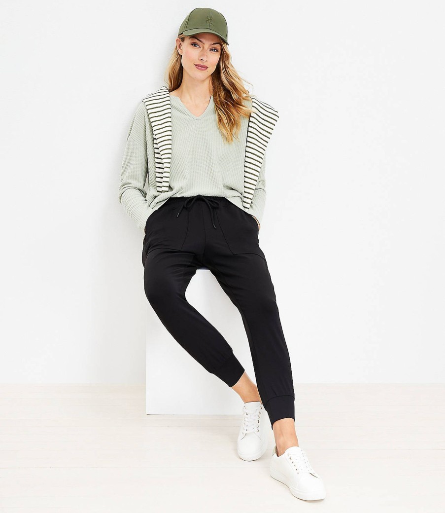 Clothing Loft | Lou & Grey Luvstretch Joggers Black