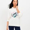 Clothing Loft | Lou & Grey Love Cozy Cotton Terry Hoodie Whisper White