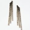 Accessories & Shoes Loft | Waterfall Statement Earrings Black