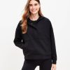 Clothing Loft | Lou & Grey Brushed Back Hoodie Black