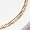 Accessories & Shoes Loft | Modern Tennis Necklace Goldtone