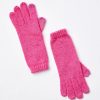 Accessories & Shoes Loft | Ribbed Gloves Rosy Pink