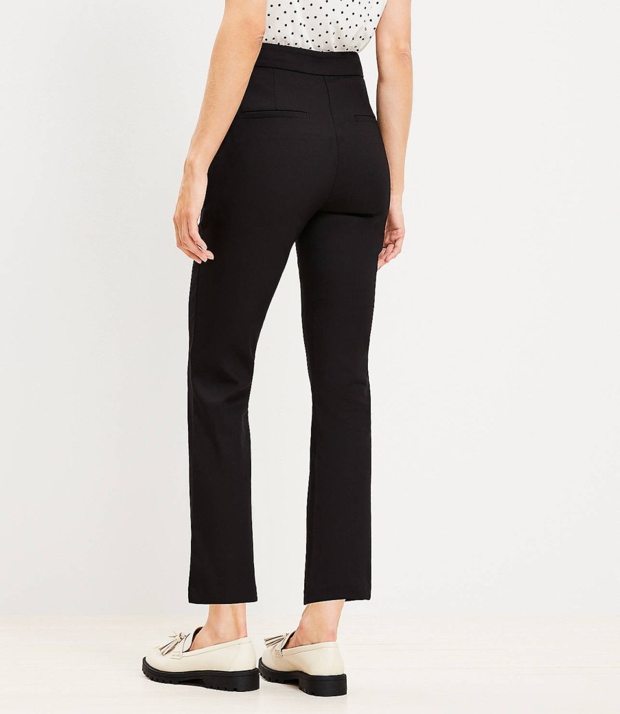 Clothing Loft | Curvy Mariner Kick Crop Pants Black