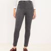 Clothing Loft | Curvy Sutton Skinny Pants In Texture Grey Multi