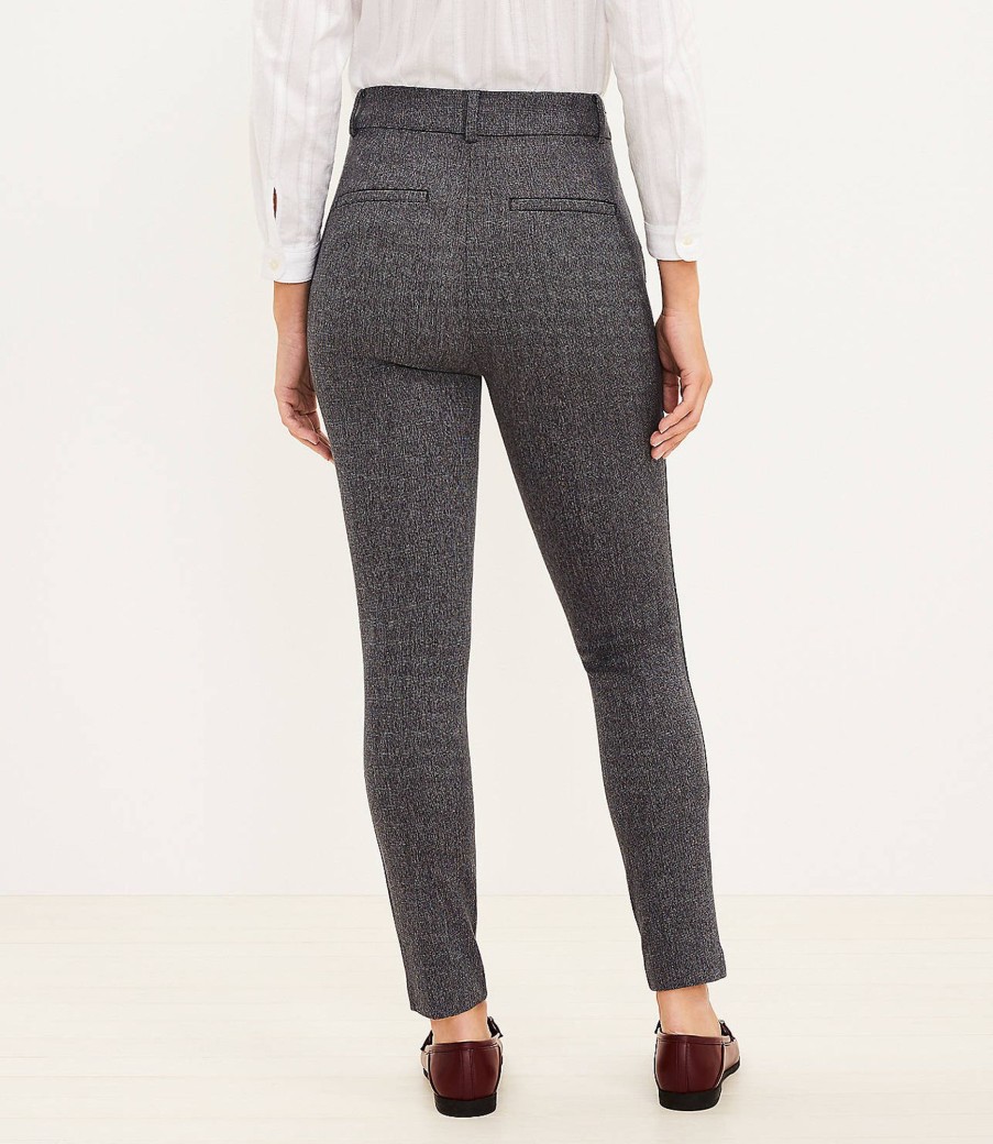 Clothing Loft | Curvy Sutton Skinny Pants In Texture Grey Multi