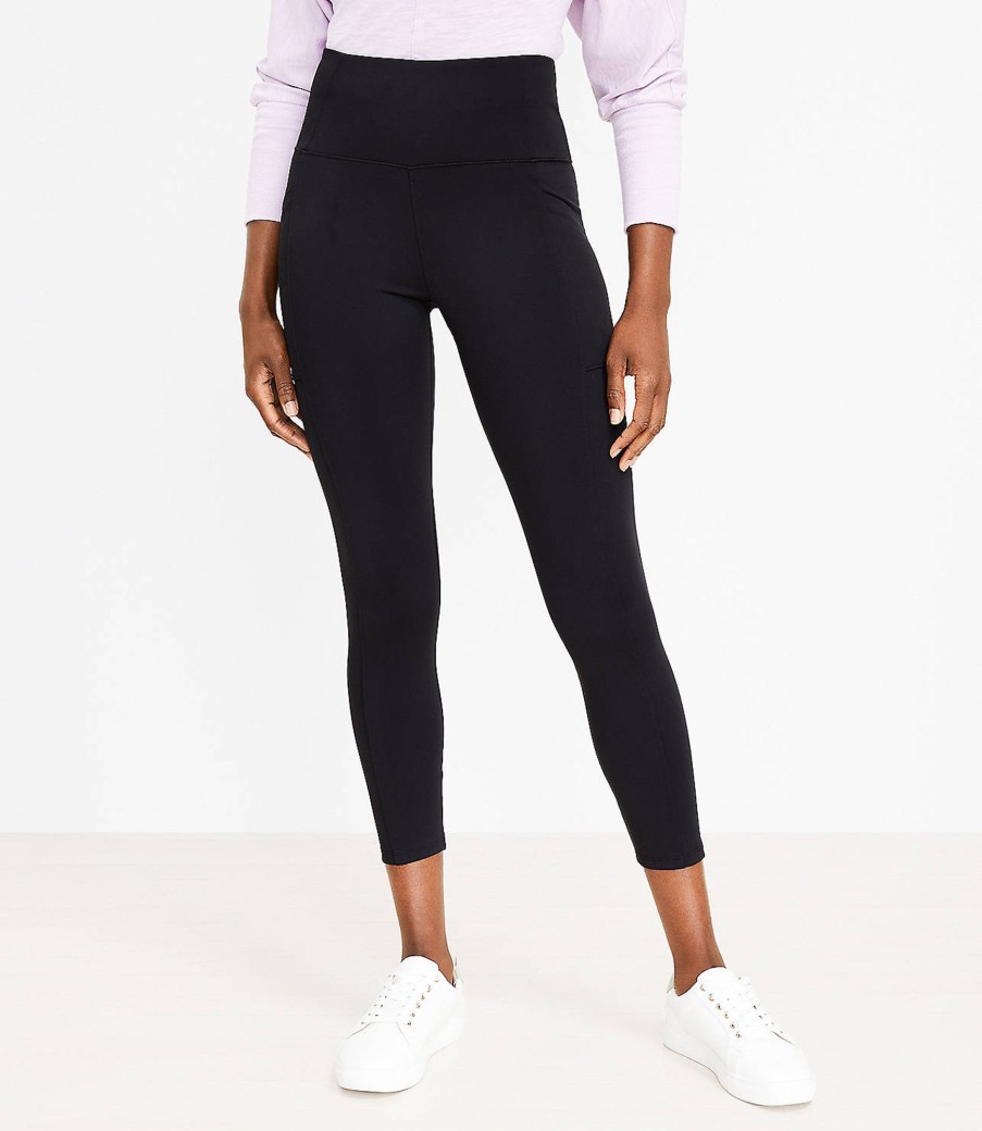 Clothing Loft | Lou & Grey Luvstretch High Waist Side Pocket Leggings Black