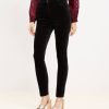 Clothing Loft | Sutton Skinny Pants In Velvet Black