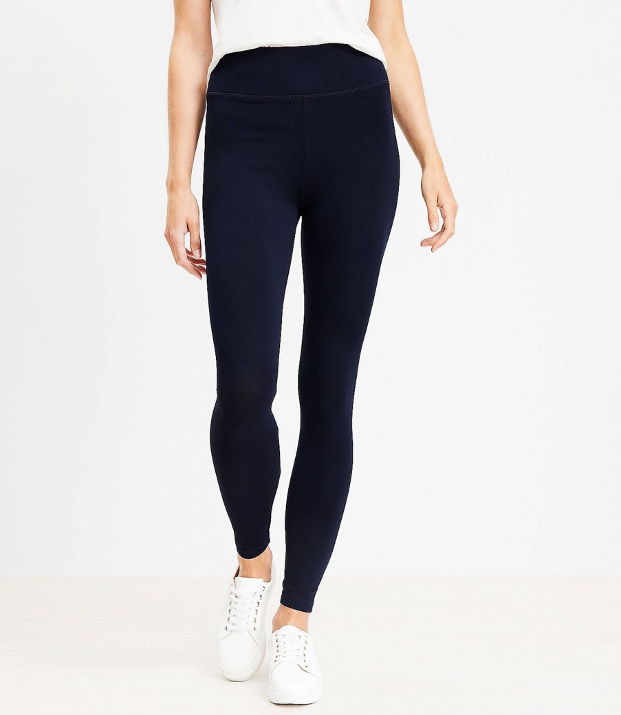 Clothing Loft | Lou & Grey High Rise Essential Leggings Forever Navy