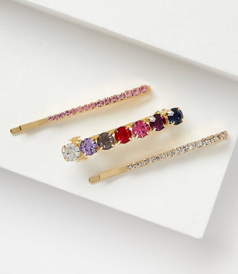 Accessories & Shoes Loft | Sparkle Bobby Pin Set Multi