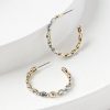 Accessories & Shoes Loft | Crystal Hoop Earrings Vista