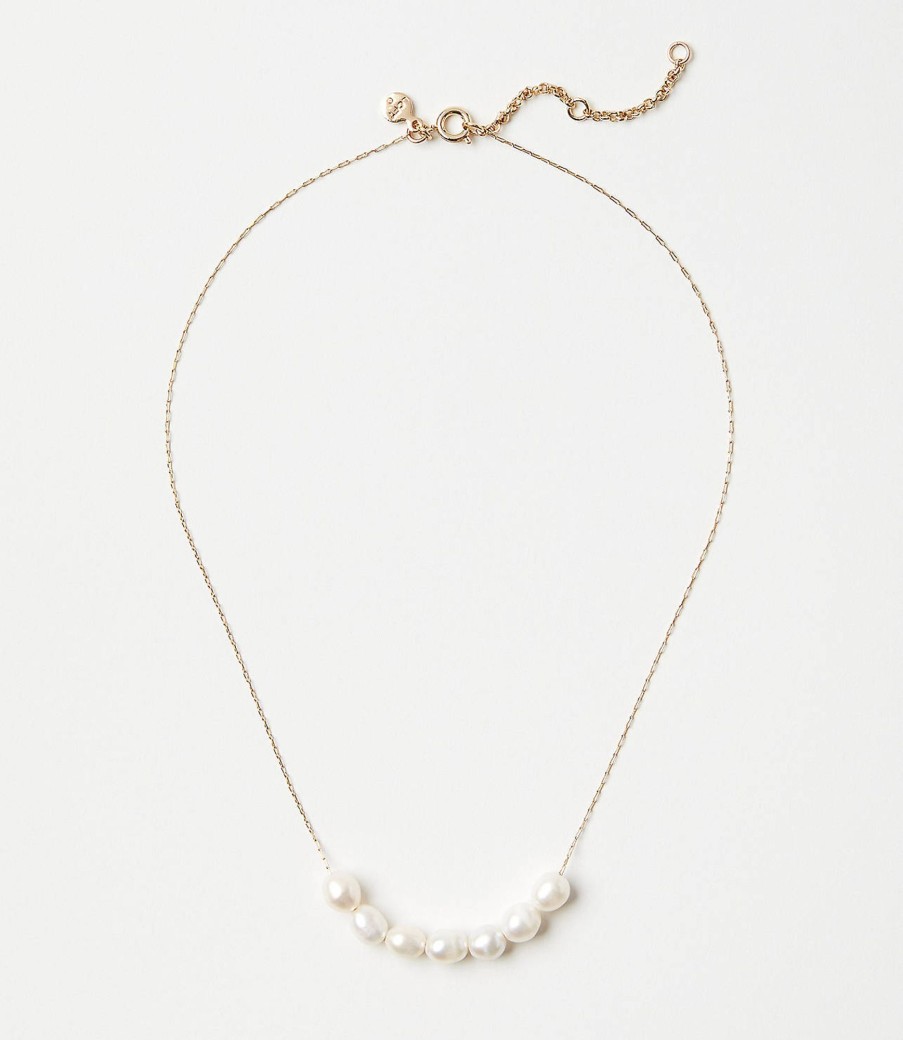 Accessories & Shoes Loft | Freshwater Pearl Delicate Necklace Fresh Pearl