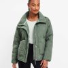 Clothing Loft | Lou & Grey Quilted Jacket Alligator Green