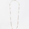 Accessories & Shoes Loft | Sparkle Station Necklace Rose Quartz