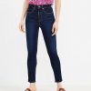 Clothing Loft | Tall Curvy High Rise Skinny Jeans In Classic Dark Indigo Wash