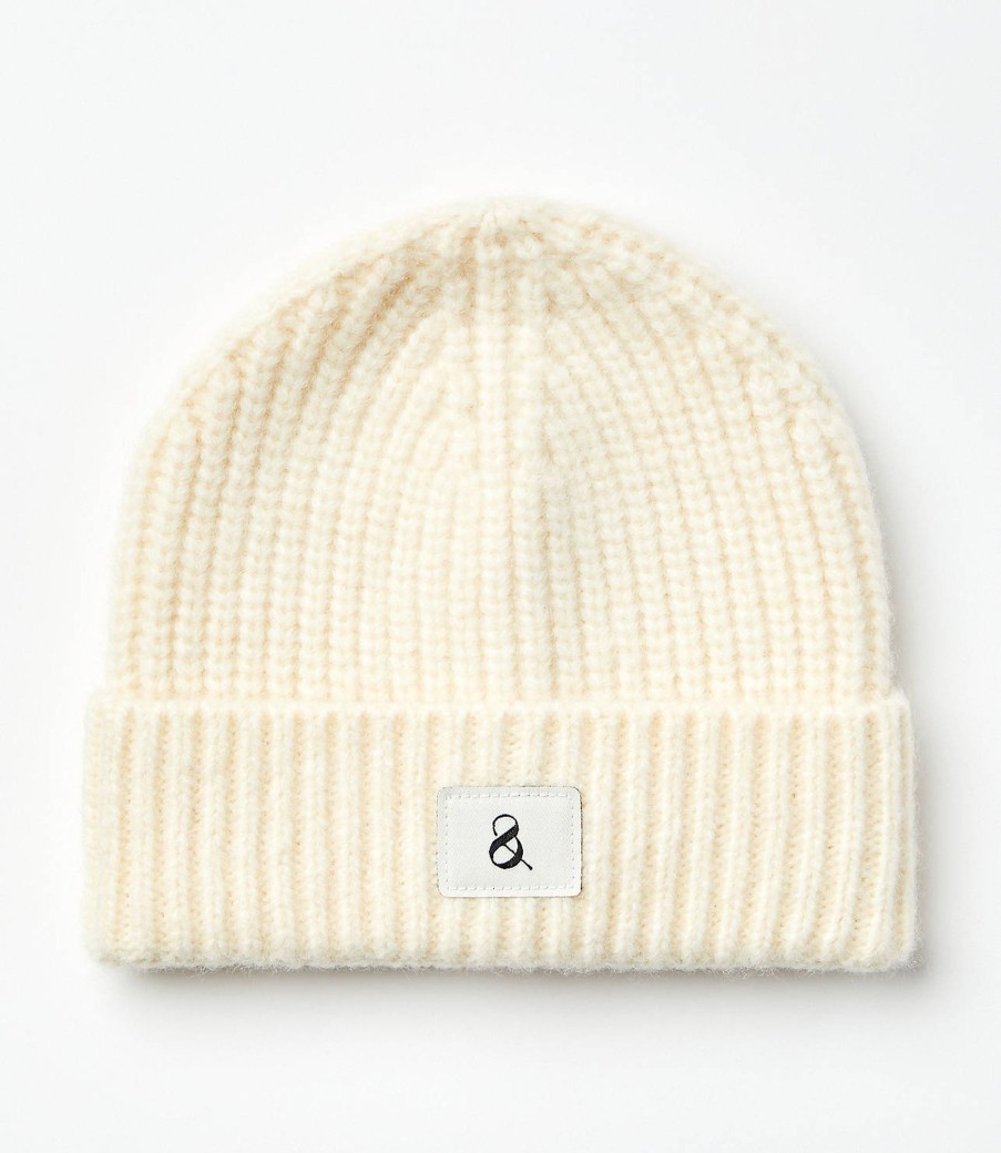 Accessories & Shoes Loft | Lou & Grey Ribbed Beanie Whisper White