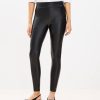 Clothing Loft | Faux Leather Leggings Black