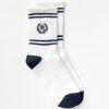 Clothing Loft | Lou & Grey Crest Crew Socks Deep Space Blue