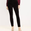 Clothing Loft | Curvy Sutton Skinny Pants In Velvet Black