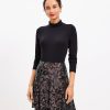 Clothing Loft | Sequin Seamed Skirt Multi