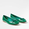 Accessories & Shoes Loft | Patent Ballet Flats Forest Emerald