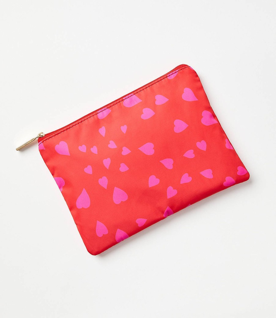 Accessories & Shoes Loft | Heart Pouch Tango Red