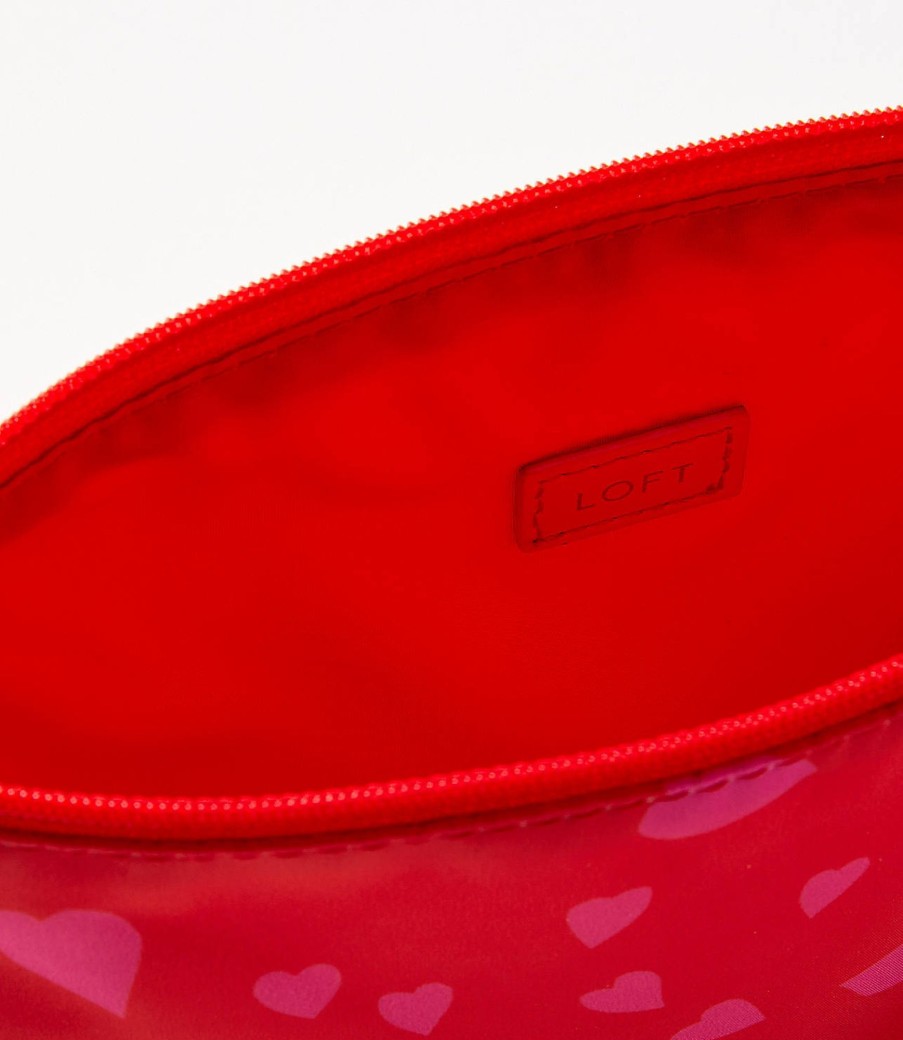 Accessories & Shoes Loft | Heart Pouch Tango Red